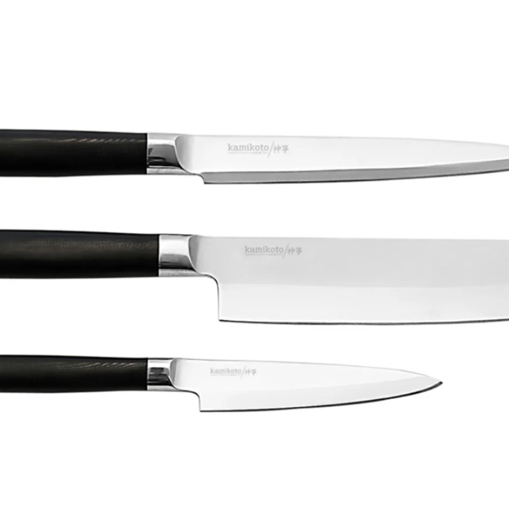 Kitchen knife set - Best Chef Knives - Ibaraki Steel- Japanese Kitchen Knives - Picture 4 of 13